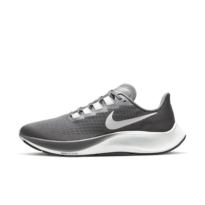 Nike Men's Air Zoom Pegasus 37 Running Sneakers From Finish Line In Iron Grey/ Light Sky Grey