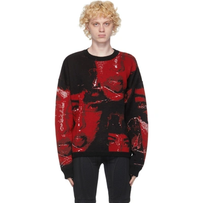 Misbhv Kozue All-over Graphic Print Jumper In Mlc