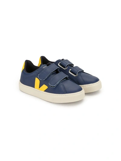 Veja Kids Sneakers Esplar-velcro For For Boys And For Girls In Cobalt Tonic