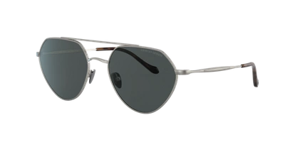 Giorgio Armani Woman Sunglass Ar6111 In Grey