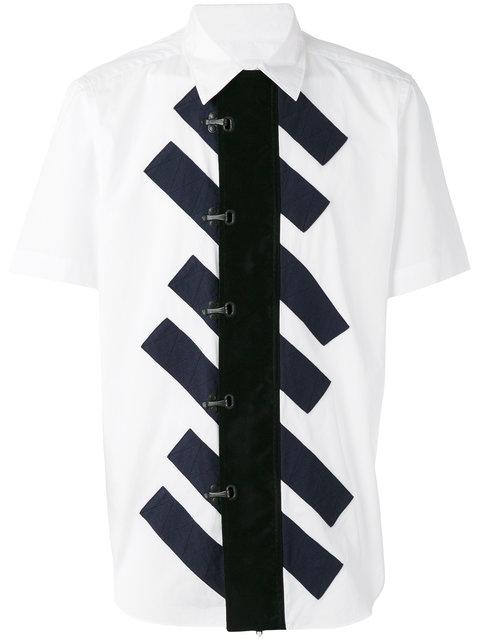 Ganryu Comme Des Garcons - Striped Centre Shirt | ModeSens