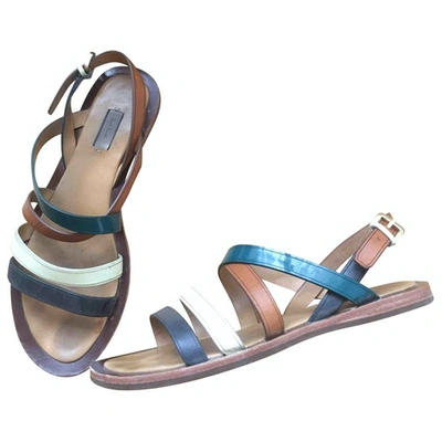 Pre-owned Paul Smith Leather Sandals In Multicolour