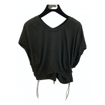 Pre-owned Toga Jersey Top In Black