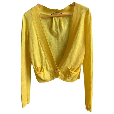 Pre-owned Comptoir Des Cotonniers Yellow Viscose Knitwear