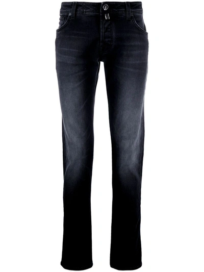 Jacob Cohen Slim-leg Jeans In Black