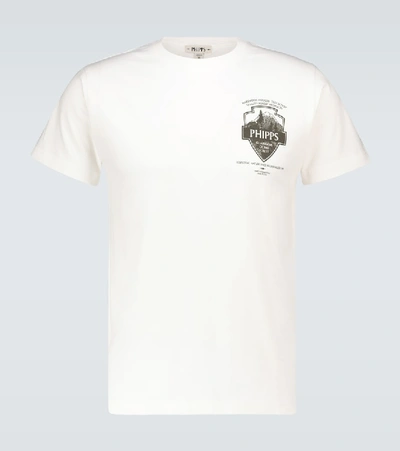 Phipps Logo Patch Organic Cotton T-shirt In White