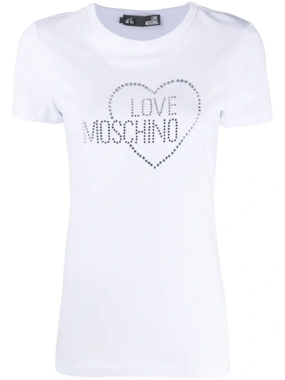 Love Moschino Moschino Love T-shirt In White
