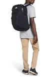 The North Face Router Backpack In Aviator Navy/ Meld Grey