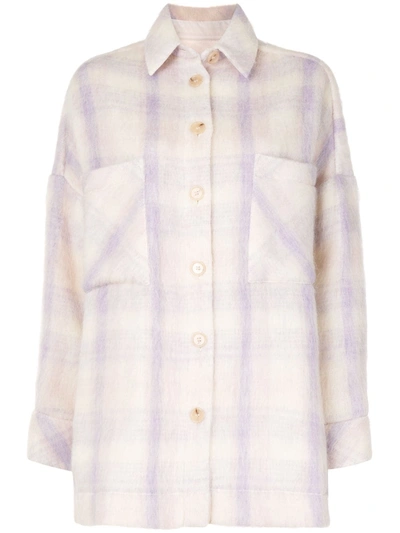 Iro 'banghor' Hemdjacke In Purple