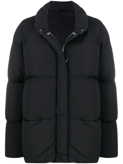 Ienki Ienki Zip-up Padded Jacket In Black