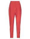Vivienne Westwood Anglomania Casual Pants In Brick Red