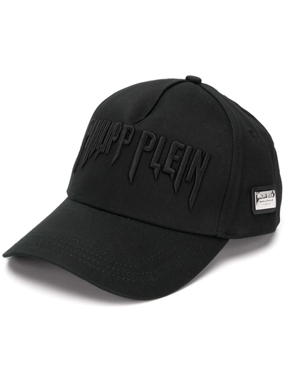 Philipp Plein Adjustable Men's Hat Baseball Cap  Pp Hexagon In Black