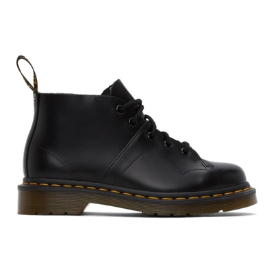 Dr. Martens' Church Lace-up Ankle Boots In Black