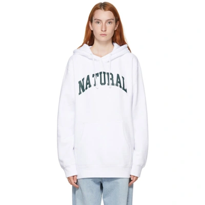 Museum Of Peace And Quiet White 'natural' Hoodie