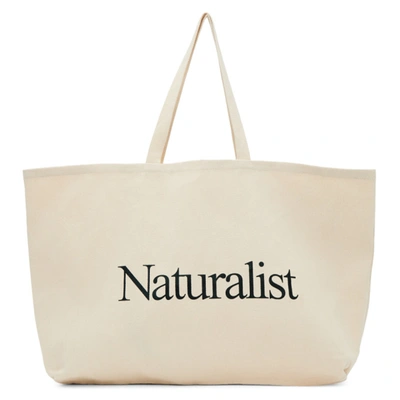 Museum Of Peace And Quiet Beige Naturalist Tote