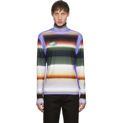 Keenkee Multicolor Stripes Turtleneck