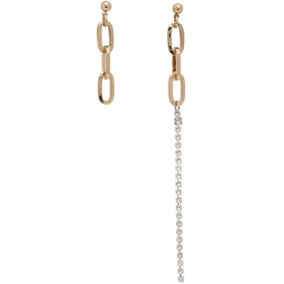 Justine Clenquet Gold Kirsten Earrings In Pale Gold