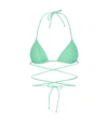 Tropic Of C Praia Bikini Top In Midnight