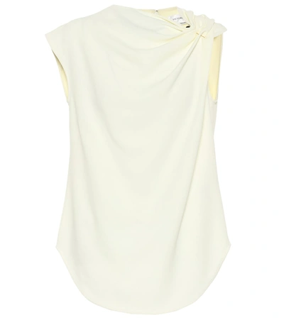 Victoria Beckham Cady Blouse In White