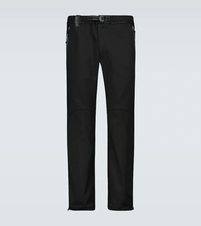 And Wander Straight-leg Cropped Trousers In Black