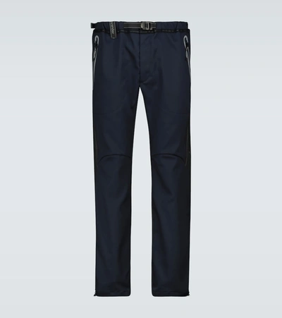 And Wander Air Hold Knee Pants In Blue