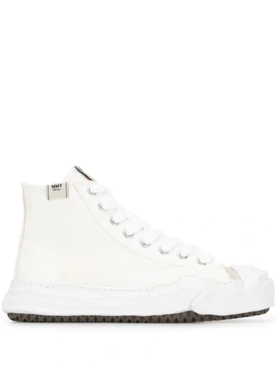 Miharayasuhiro Og Sole Canvas High-top Trainers In White