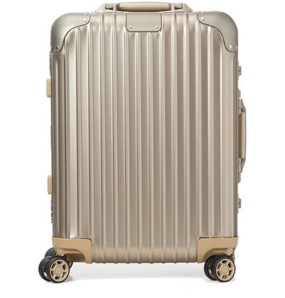 Rimowa Original Cabin S Luggage In Titanium