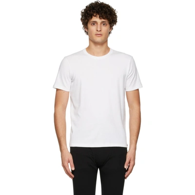 Tom Ford Cotton Jersey Crewneck T-shirt In White