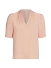 Joie Ance Silk Blouse In Pink Sky