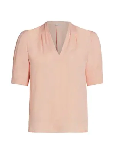 Joie Ance Silk Blouse In Pink Sky