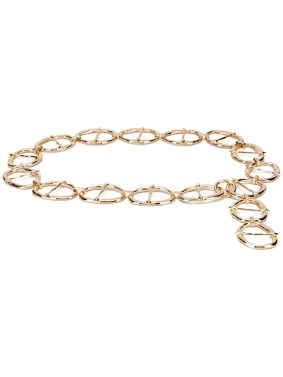 Rejina Pyo Chain-link Belt In Gold