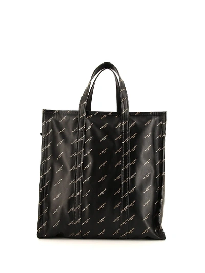 Pre-owned Balenciaga 2019 Bazar Tote Bag In Black