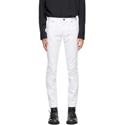 Fendi White Joshua Vides Edition Skinny Jeans In F0qa0 White