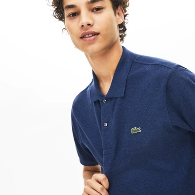 Lacoste Marl  Classic Fit L.12.12 Polo - 4xl - 9 In Blue