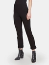 Lyssé Plus Size Medium Control Boyfriend Denim Pants In Black