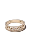 Astley Clarke Triple Icon Nova 14ct Yellow-gold Diamond Ring