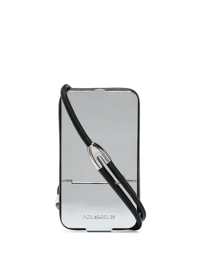 Published By Silver Tone Metal Phone Case In Metallic