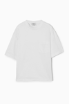 Cos Organic Cotton Mix T-shirt In White