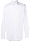 Z Zegna Classic Long-sleeved Shirt In White