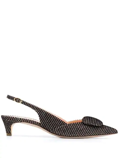 Rupert Sanderson Misty Sling-back Pumps In Black