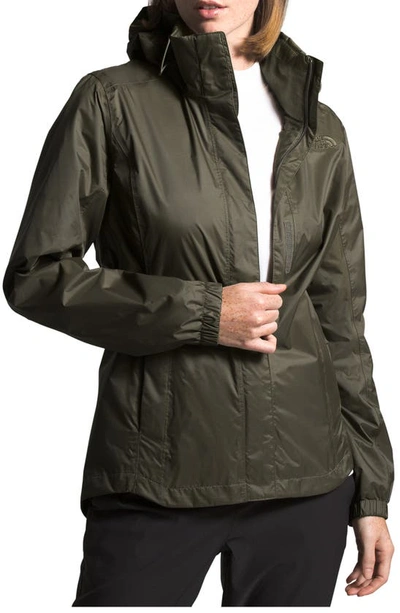 The North Face Resolve Ii Hooded Waterproof/windproof Parka In New Taupe Green