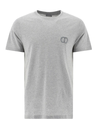 Dior Cd Icon Logo Embroidery T-shirt In Grey | ModeSens Dior Cd Icon Logo Embroidery T-shirt In Grey | ModeSens