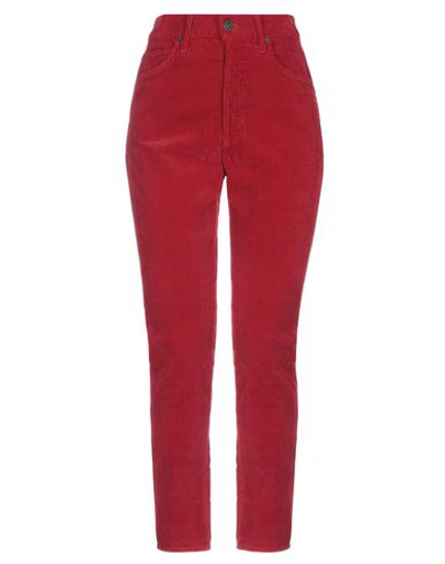 Citizens Of Humanity Casual Pants In Maroon
