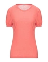 Malo Sweaters In Coral
