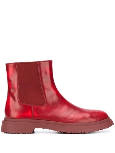 Camperlab Walden Slip-on Boots In Red