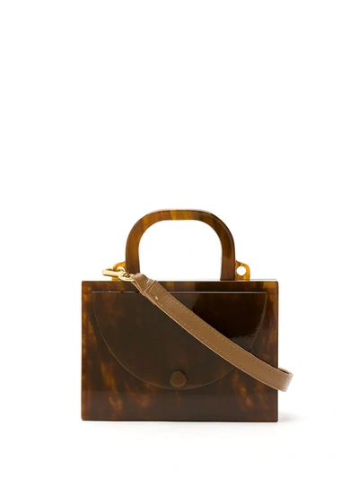 Estilé Mini Classique Bag In Brown