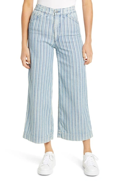 Ag Rosie High Waist Crop Wide Leg Jeans In Occurence
