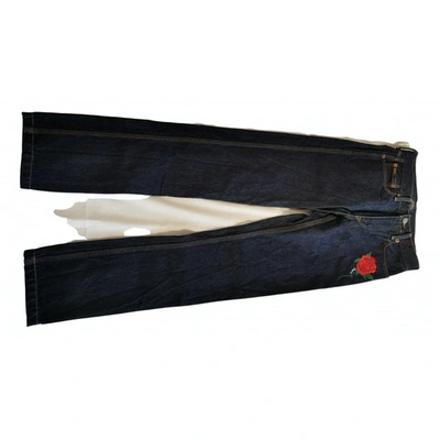 Pre-owned Polo Ralph Lauren Straight Jeans In Blue