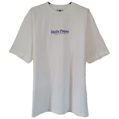Pre-owned Daily Paper White Cotton T-shirts