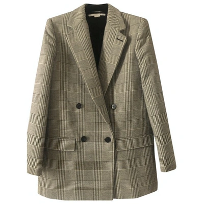 Pre-owned Stella Mccartney Wool Blazer In Grey